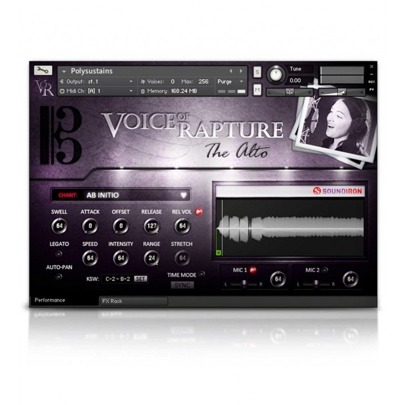 SOUNDIRON Voice of Rapture: The Alto - Biblioteka brzmień (do pobrania)
