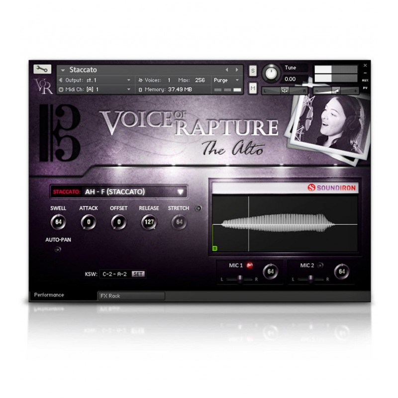 SOUNDIRON Voice of Rapture: The Alto - Biblioteka brzmień (do pobrania)