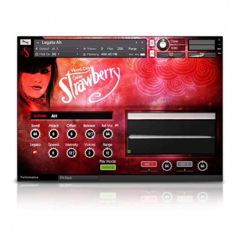 SOUNDIRON Voice of Gaia: Strawberry - Biblioteka brzmień (do pobrania)