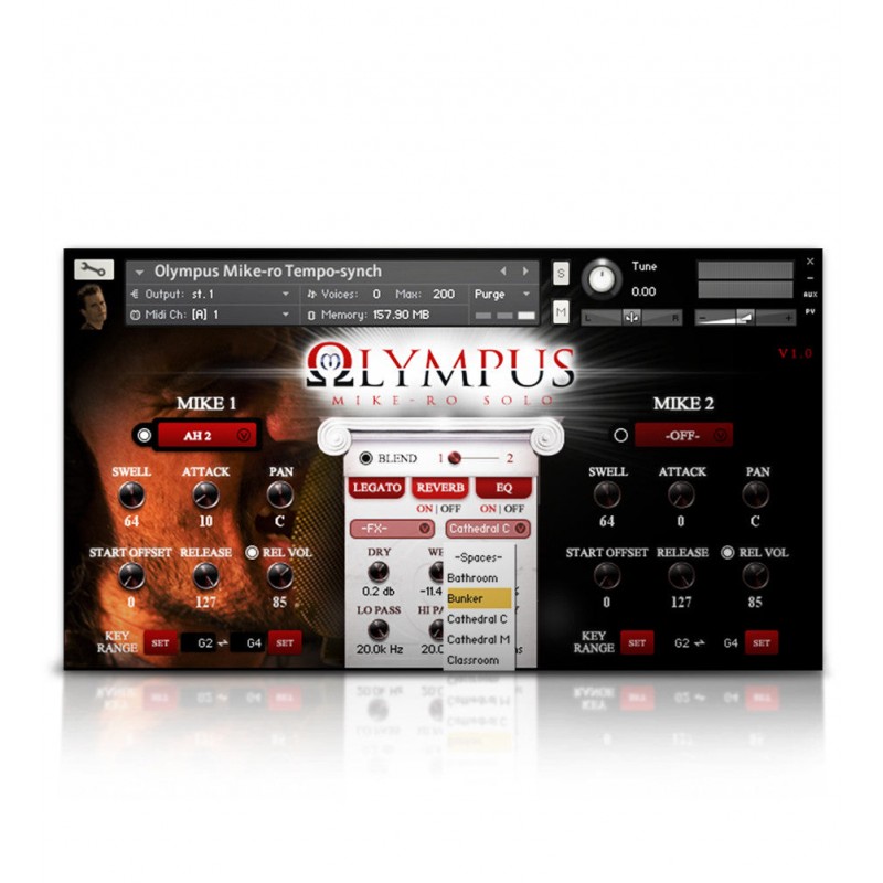 SOUNDIRON Olympus Mike-Ro Solo Tenor - Biblioteka brzmień (do pobrania)