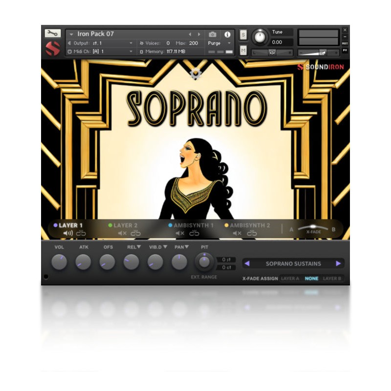 SOUNDIRON Iron Pack 7: Soprano Voice - Biblioteka brzmień (do pobrania)