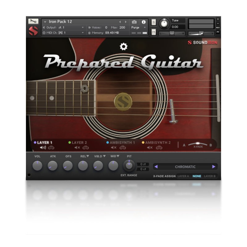 SOUNDIRON Iron Pack 12: Prepared Guitar - Biblioteka brzmień (do pobrania)