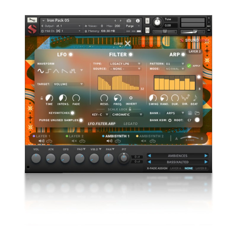 SOUNDIRON Iron Pack 5: Baritone Guitar - Biblioteka brzmień (do pobrania)