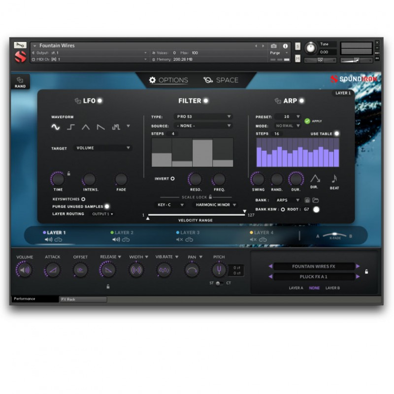 SOUNDIRON Fountain Wires - Biblioteka brzmień (do pobrania)