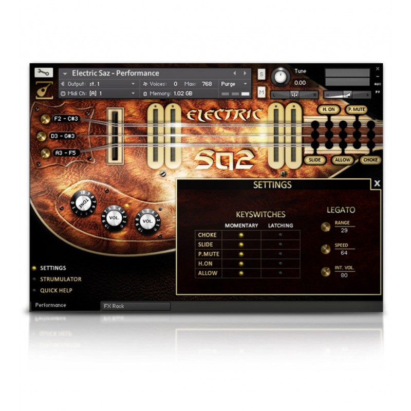 SOUNDIRON Electric Saz - Biblioteka brzmień (do pobrania)