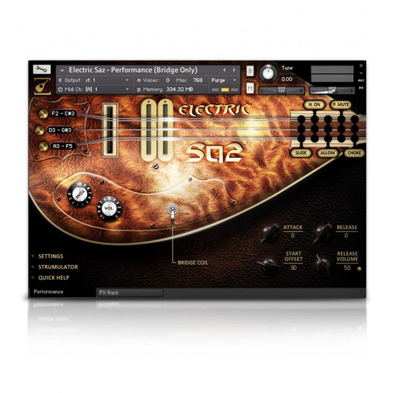 SOUNDIRON Electric Saz - Biblioteka brzmień (do pobrania)