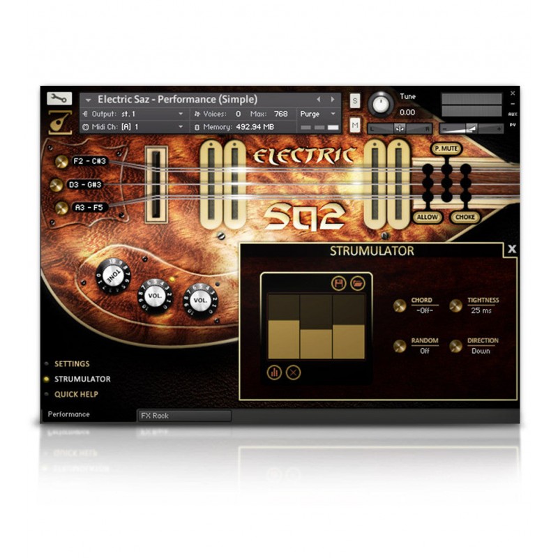 SOUNDIRON Electric Saz - Biblioteka brzmień (do pobrania)