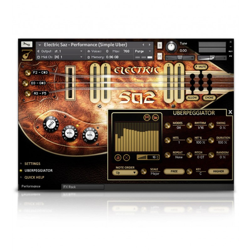 SOUNDIRON Electric Saz - Biblioteka brzmień (do pobrania)