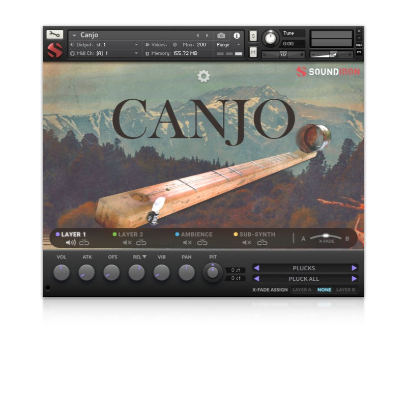 SOUNDIRON Canjo - Biblioteka brzmień (do pobrania)