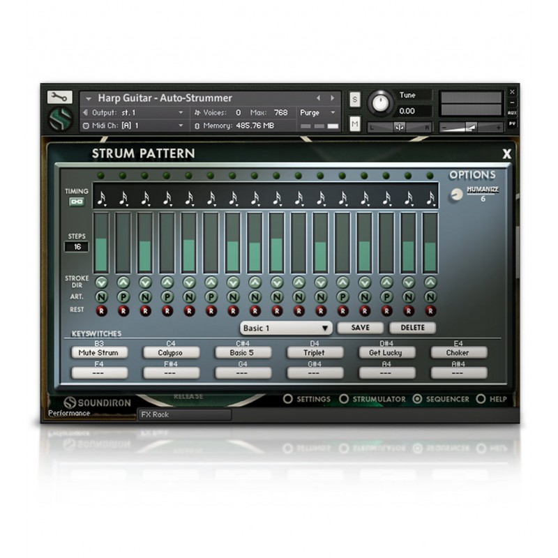 SOUNDIRON Brad Hoyt's Harp Guitar - Biblioteka brzmień (do pobrania)