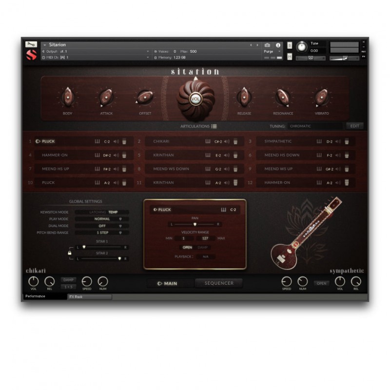 SOUNDIRON Sitarion - Biblioteka brzmień (do pobrania)