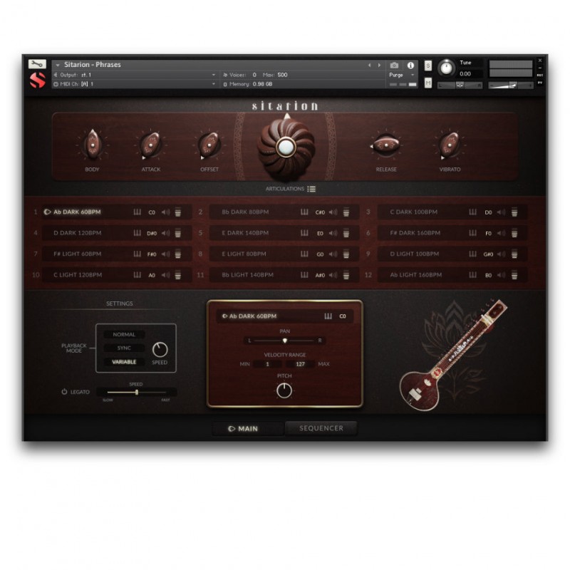 SOUNDIRON Sitarion - Biblioteka brzmień (do pobrania)