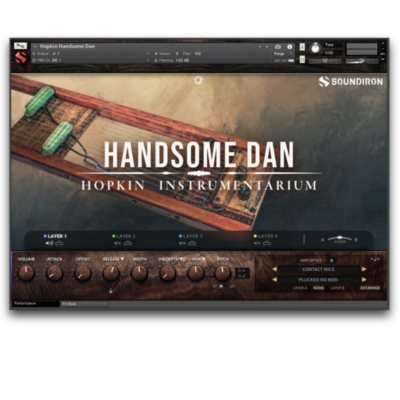 SOUNDIRON Hopkin Instrumentarium: Handsome Dan - Biblioteka brzmień (do pobrania)