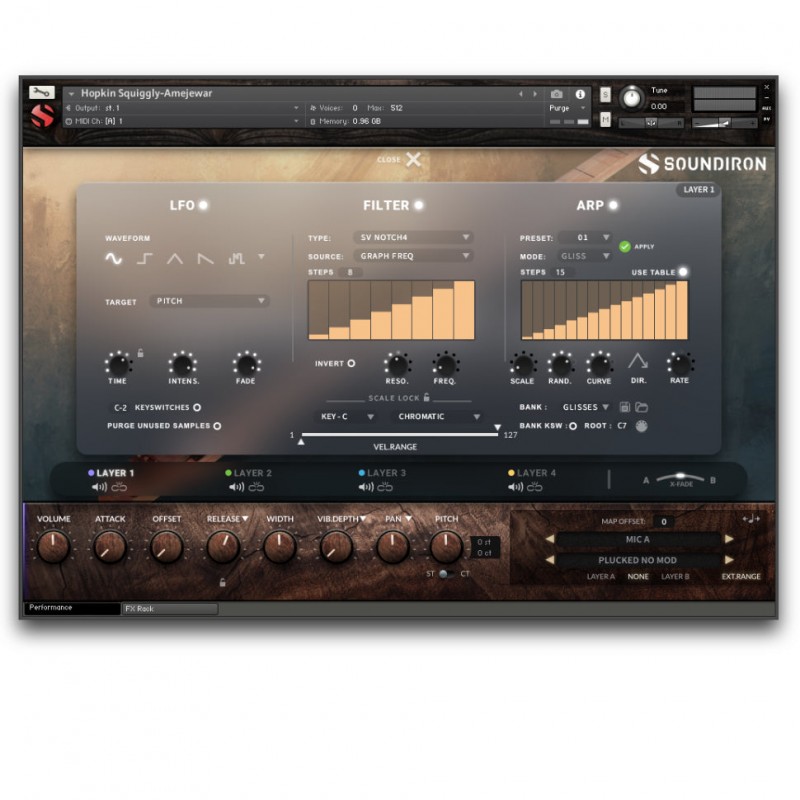SOUNDIRON Hopkin Instrumentarium: Squiggly-Amejewar - Biblioteka brzmień (do pobrania)