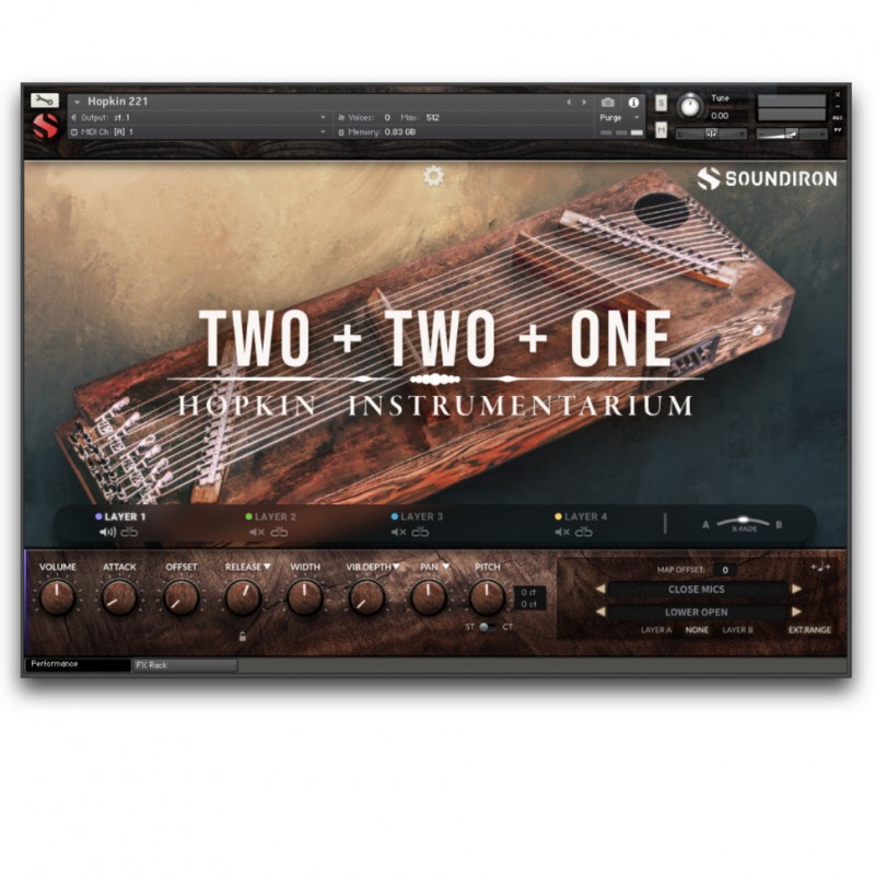 SOUNDIRON Hopkin Instrumentarium: 2+2+1 - Biblioteka brzmień (do pobrania)