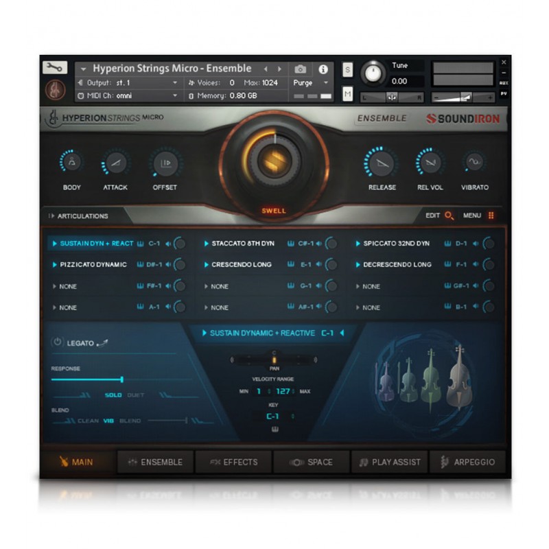 SOUNDIRON Hyperion Strings Micro - Biblioteka brzmień (do pobrania)