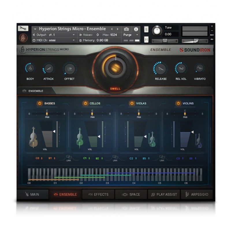 SOUNDIRON Hyperion Strings Micro - Biblioteka brzmień (do pobrania)
