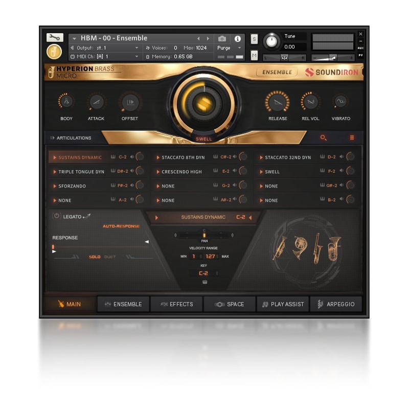SOUNDIRON Hyperion Brass Micro - Biblioteka brzmień (do pobrania)