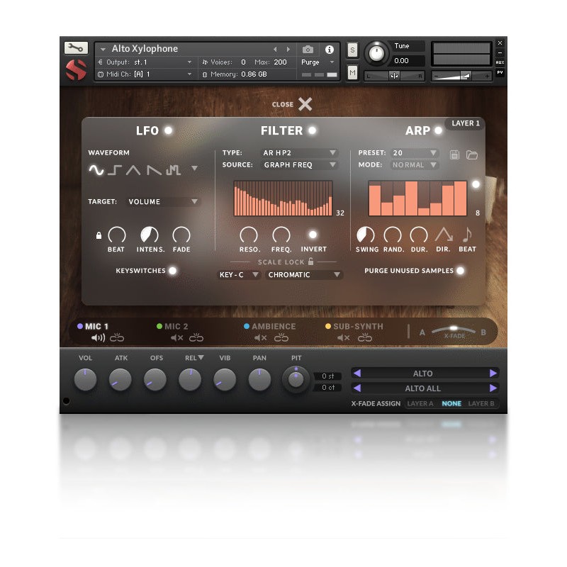 SOUNDIRON Alto Xylophone - Biblioteka brzmień (do pobrania)