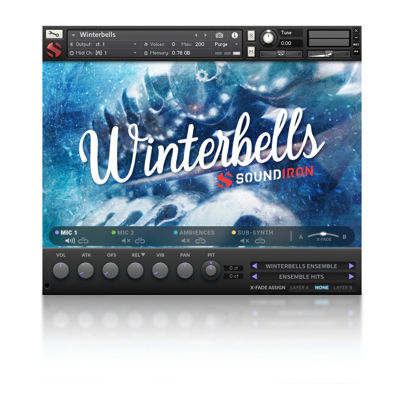 SOUNDIRON Winterbells - Biblioteka brzmień (do pobrania)