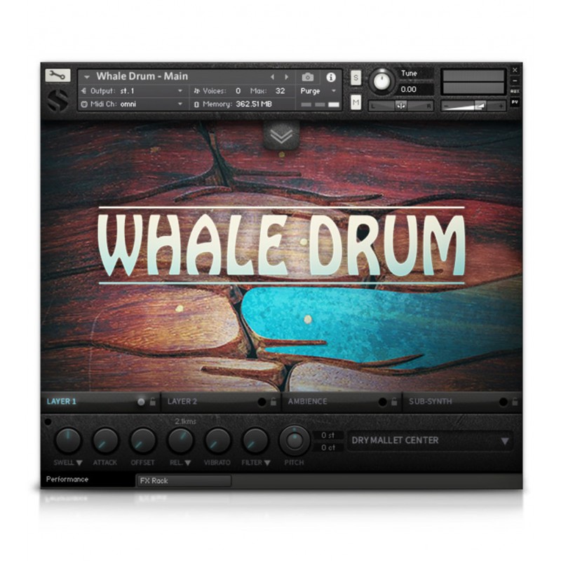 SOUNDIRON Whale Drum - Biblioteka brzmień (do pobrania)