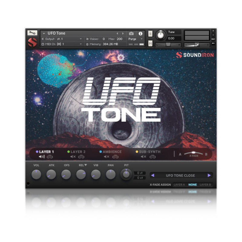 SOUNDIRON UFO Tone - Biblioteka brzmień (do pobrania)