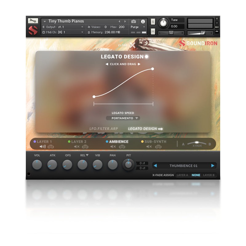 SOUNDIRON Tiny Thumb Pianos - Biblioteka brzmień (do pobrania)