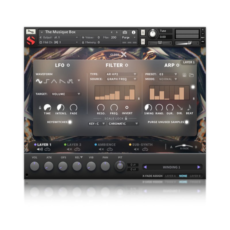 SOUNDIRON Musique Box - Biblioteka brzmień (do pobrania)