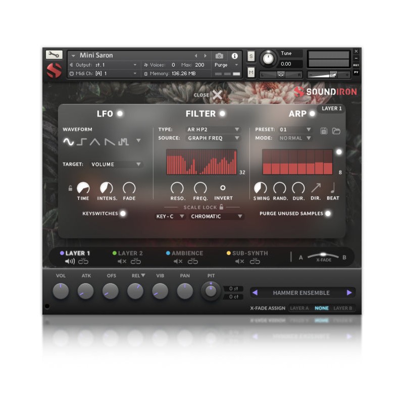 SOUNDIRON Mini Saron - Biblioteka brzmień (do pobrania)