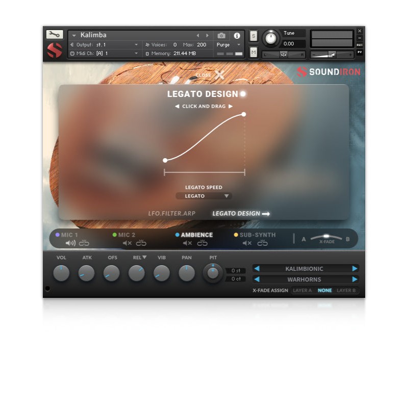 SOUNDIRON Kalimba - Biblioteka brzmień (do pobrania)