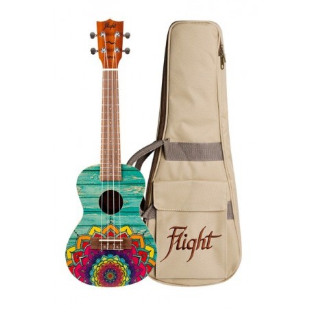 Flight AUC33 Mansion - ukulele koncertowe z pokrowcem