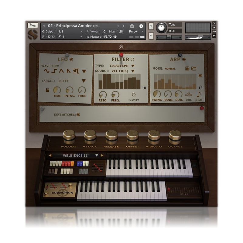 SOUNDIRON Principessa - Biblioteka brzmień (do pobrania)