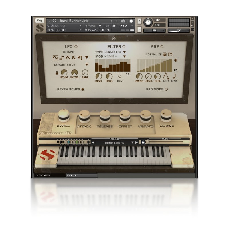 SOUNDIRON Jewel Runner 49 - Biblioteka brzmień (do pobrania)