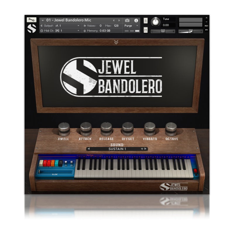 SOUNDIRON Jewel Bandolero - Biblioteka brzmień (do pobrania)