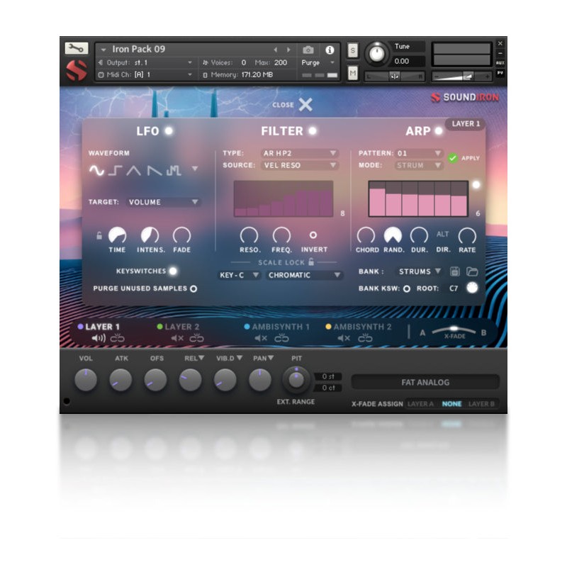 SOUNDIRON Iron Pack 9: Fat Analog - Biblioteka brzmień (do pobrania)