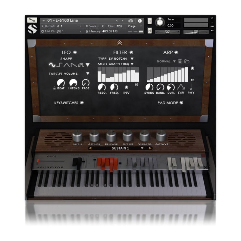 SOUNDIRON Easy 6100 - Biblioteka brzmień (do pobrania)