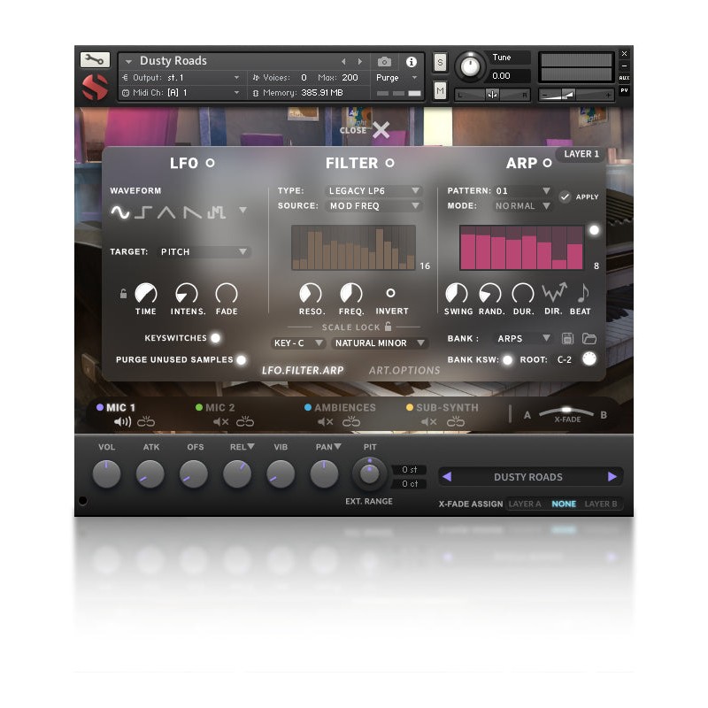 SOUNDIRON Dusty Roads - Biblioteka brzmień (do pobrania)