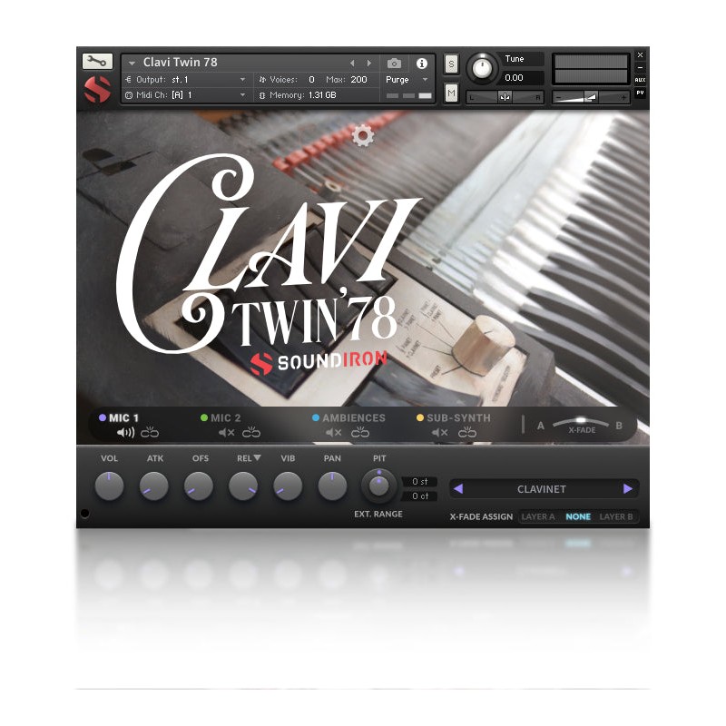 SOUNDIRON Clavi Twin '78 - Biblioteka brzmień (do pobrania)