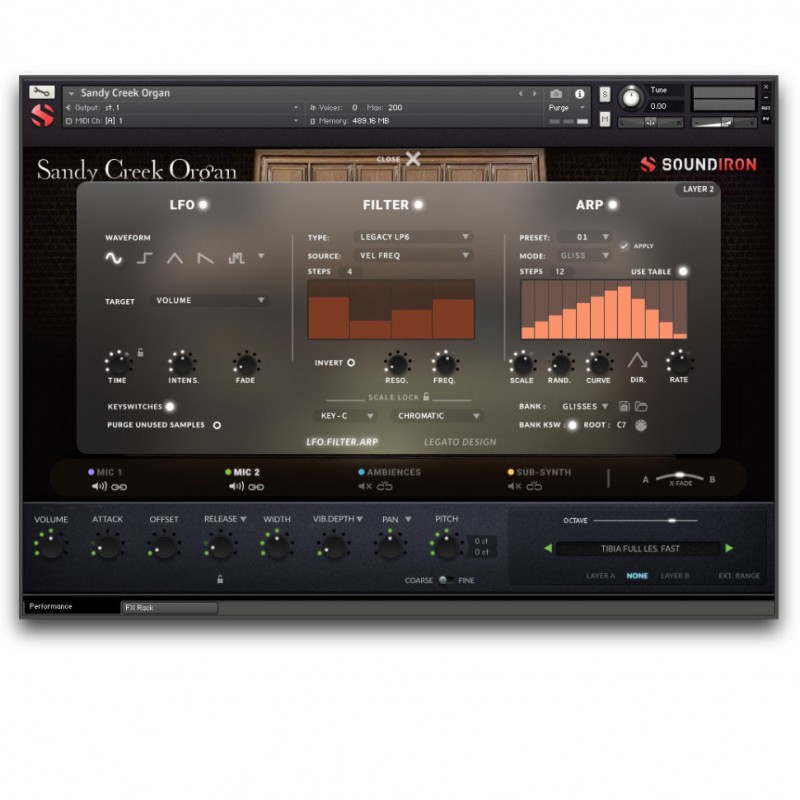 SOUNDIRON Sandy Creek Organ - Biblioteka brzmień (do pobrania)