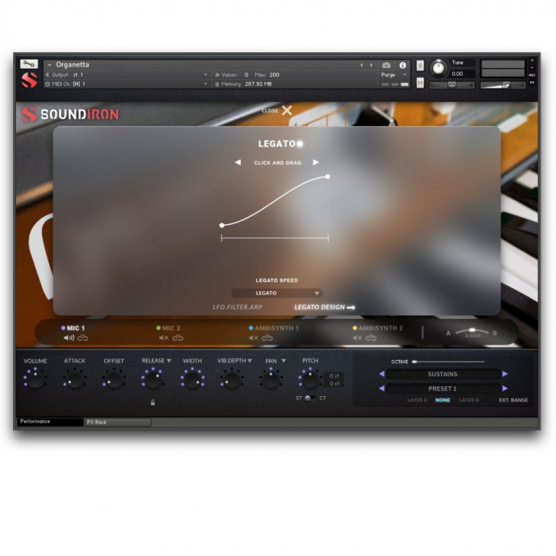 SOUNDIRON Organetta - Biblioteka brzmień (do pobrania)