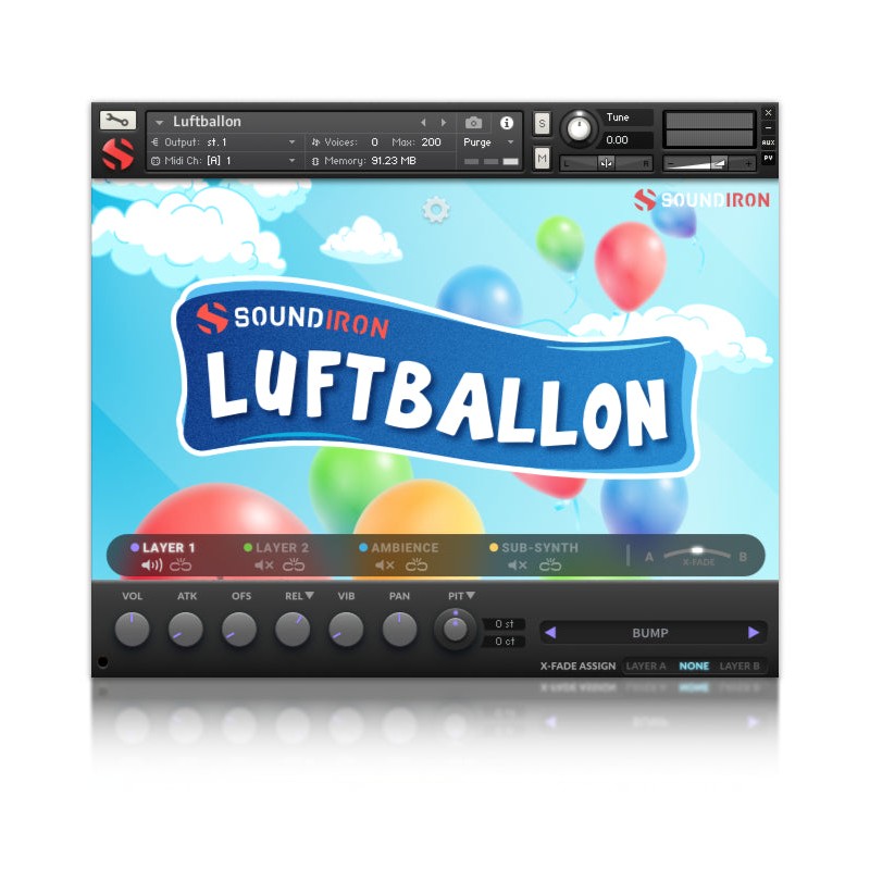 SOUNDIRON Luftballon - Biblioteka brzmień (do pobrania)