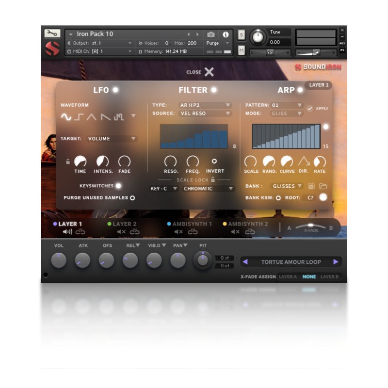 SOUNDIRON Iron Pack 10: Tortue Amour - Biblioteka brzmień (do pobrania)