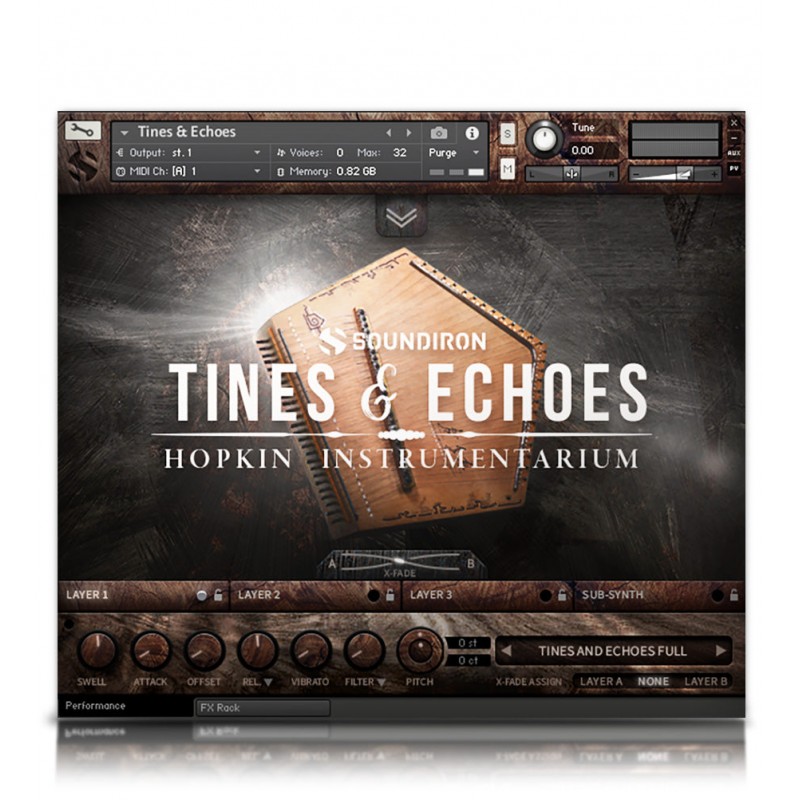 SOUNDIRON Hopkin Instrumentarium: Tines & Echoes - Biblioteka brzmień (do pobrania)