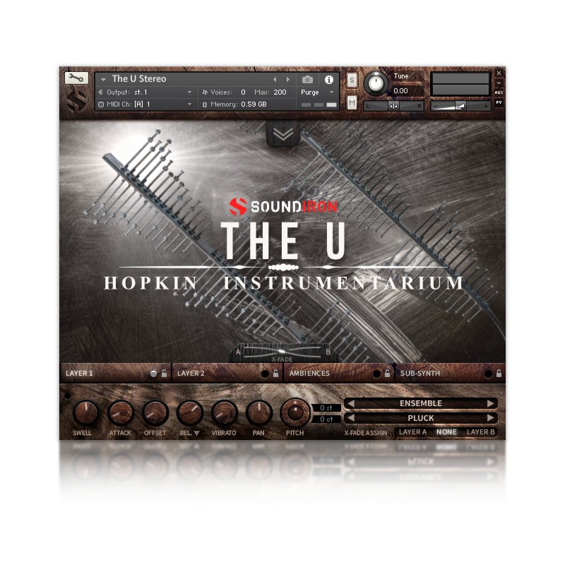SOUNDIRON Hopkin Instrumentarium: The U - Biblioteka brzmień (do pobrania)