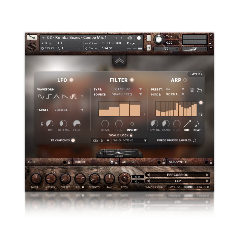 SOUNDIRON Hopkin Instrumentarium: Rumba Boxes - Biblioteka brzmień (do pobrania)