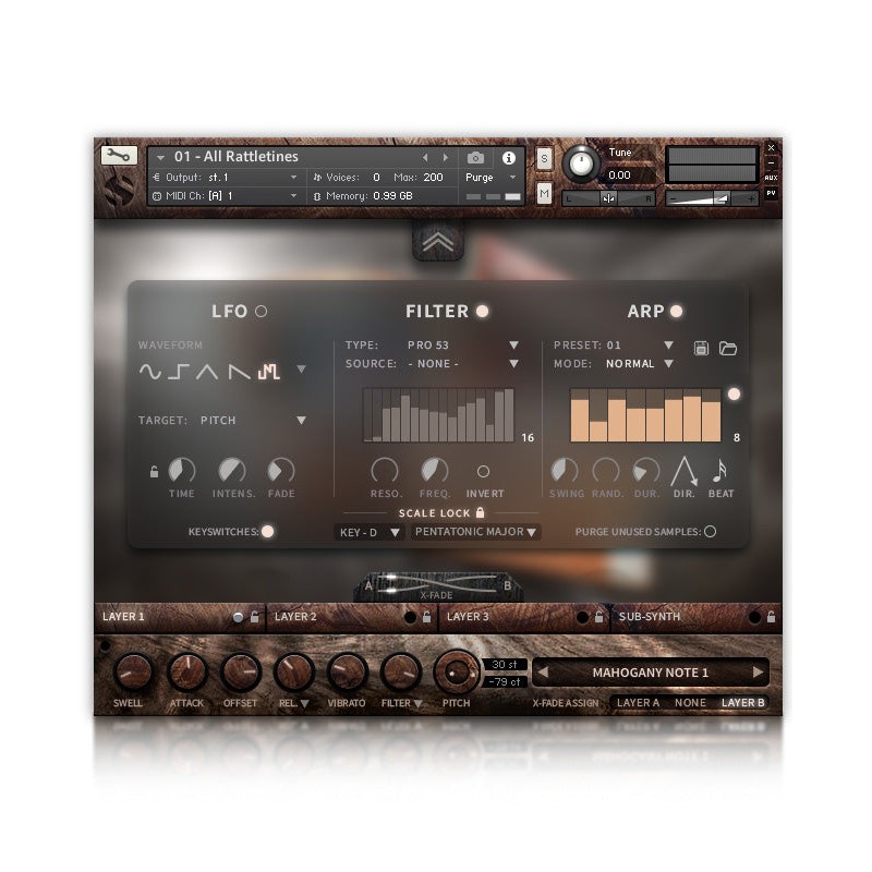 SOUNDIRON Hopkin Instrumentarium: Rattletines - Biblioteka brzmień (do pobrania)