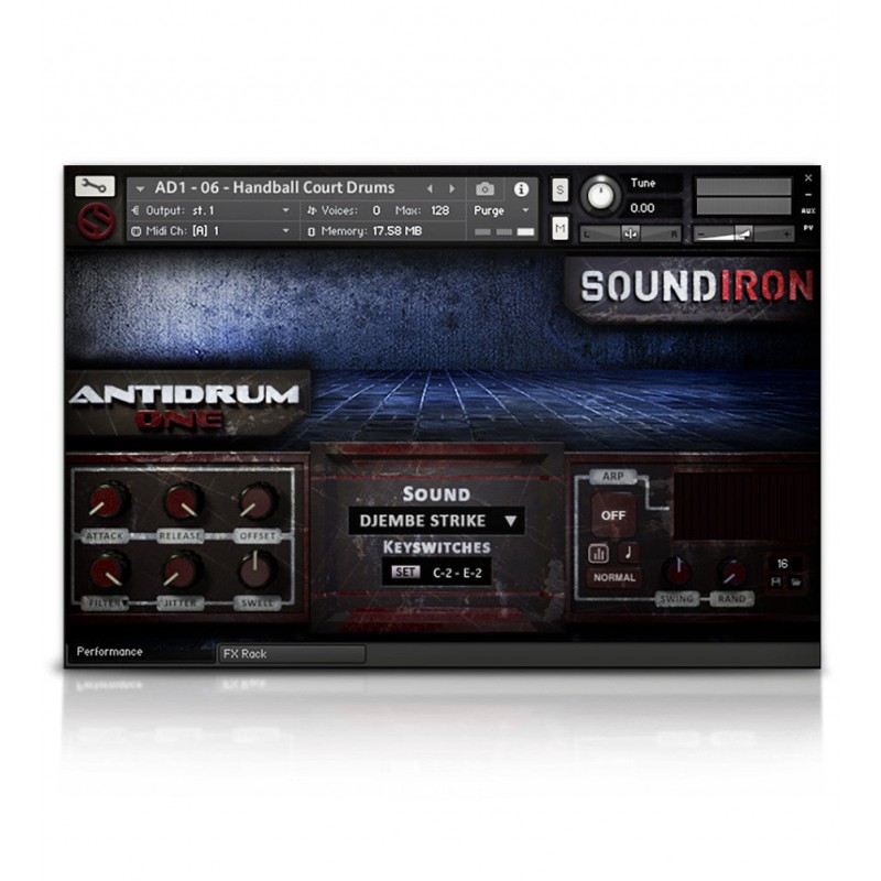 SOUNDIRON Antidrum 1 - Biblioteka brzmień (do pobrania)