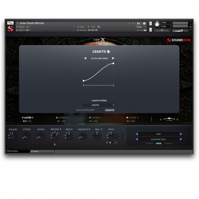 SOUNDIRON Aztec Death Whistle - Biblioteka brzmień (do pobrania)