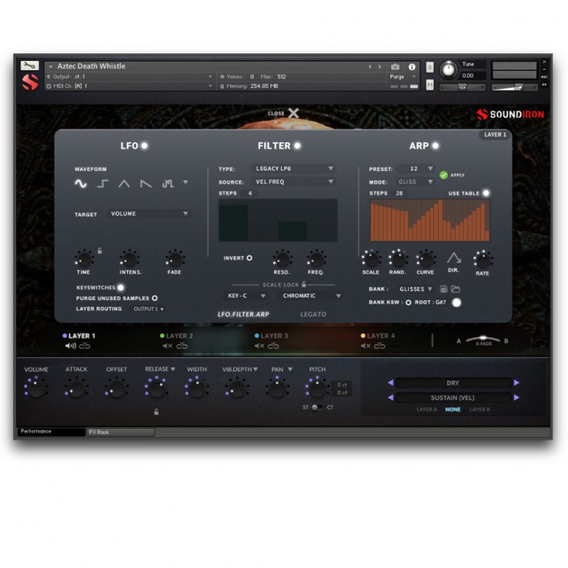 SOUNDIRON Aztec Death Whistle - Biblioteka brzmień (do pobrania)