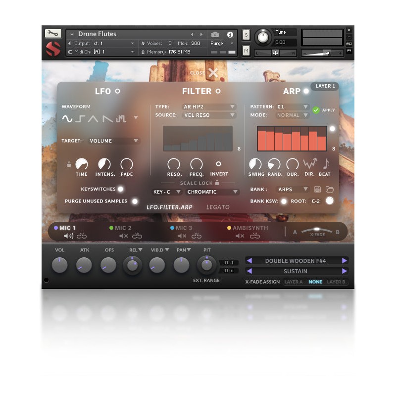 SOUNDIRON Drone Flutes - Biblioteka brzmień (do pobrania)